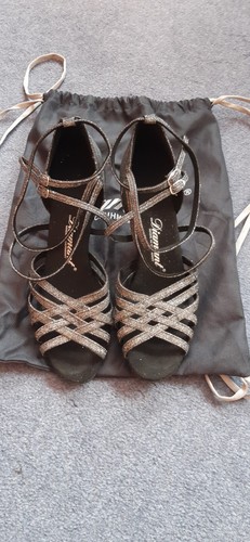 Tanzschuhe glitzer riemchen - tanzschuhe,