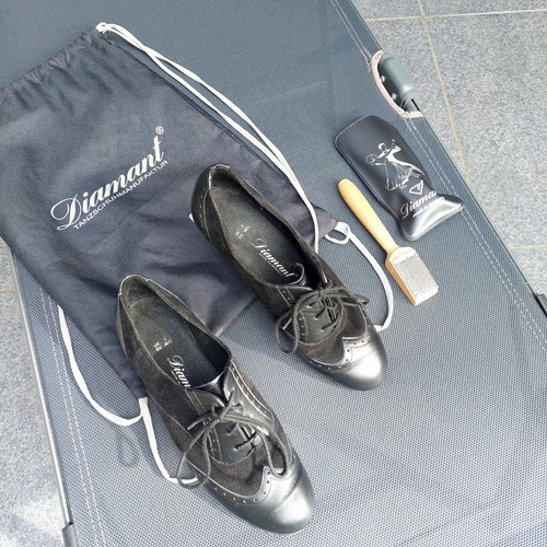Diamant tanzschuhe gr7 - gr7, leder